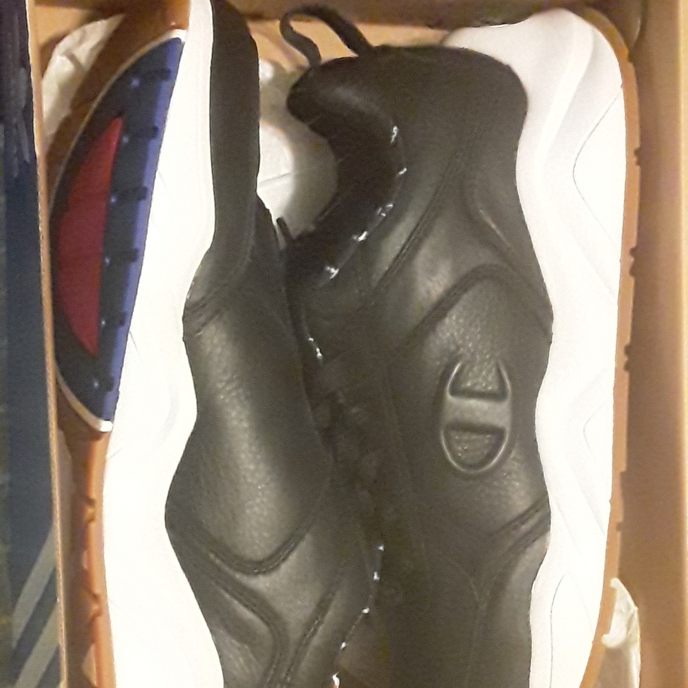 Rare Champion black big C shoes